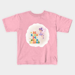 beautiful purple fairy Kids T-Shirt